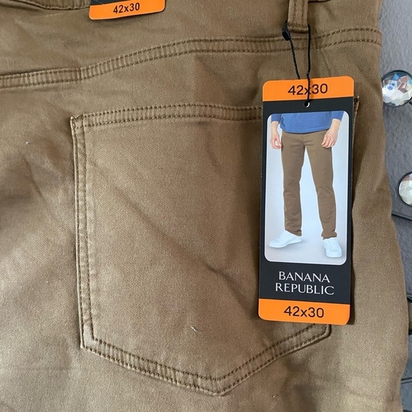 Banana Republic | BNWT flat front pants 42 x 30 - Picture 5 of 8